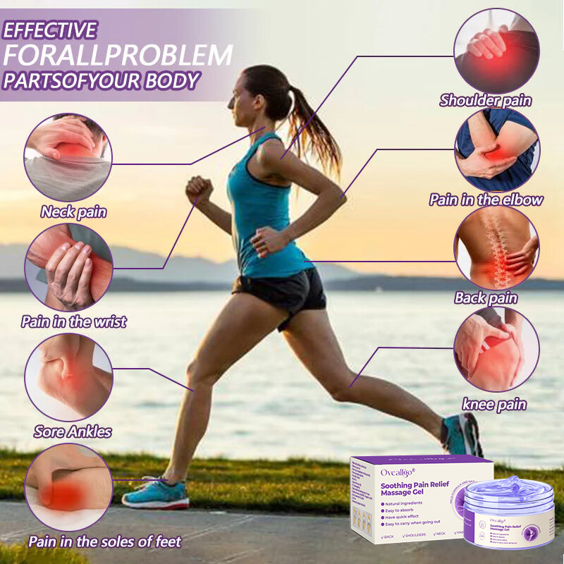 Oveallgo® Turmeric & Emu Oil Arthritis Soothing Pain Relief Therapy Gel