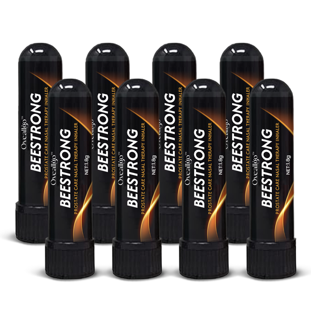 ✅Official Store: Oveallgo™ BeeStrong Prostate Care Nasal Therapy Inhaler👨⚕️USA Urological Association (AUA)Approved (Reducing prostate swelling, pain, discomfort, soreness, and urinary fatigue)