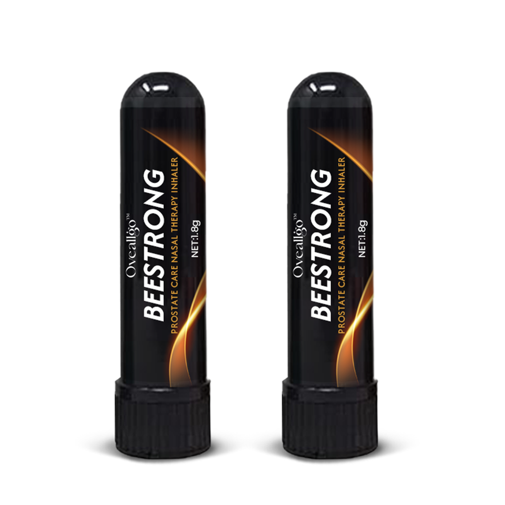 ✅Official Store: Oveallgo™ BeeStrong Prostate Care Nasal Therapy Inhaler👨⚕️USA Urological Association (AUA)Approved (Reducing prostate swelling, pain, discomfort, soreness, and urinary fatigue)