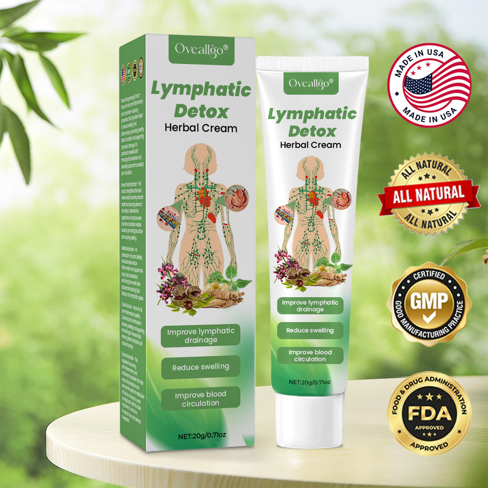 Oveallgo® Lymphatic PRO Detox Herbal Cream