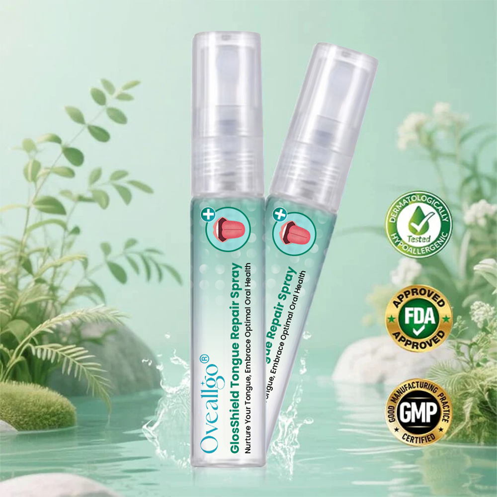 Oveallgo® GlosShield ACTIVE Tongue Repair Spray