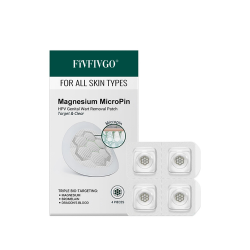 Fivfivgo® PRO Magnesium MicroPin HPV Genital Wart Removal Patch