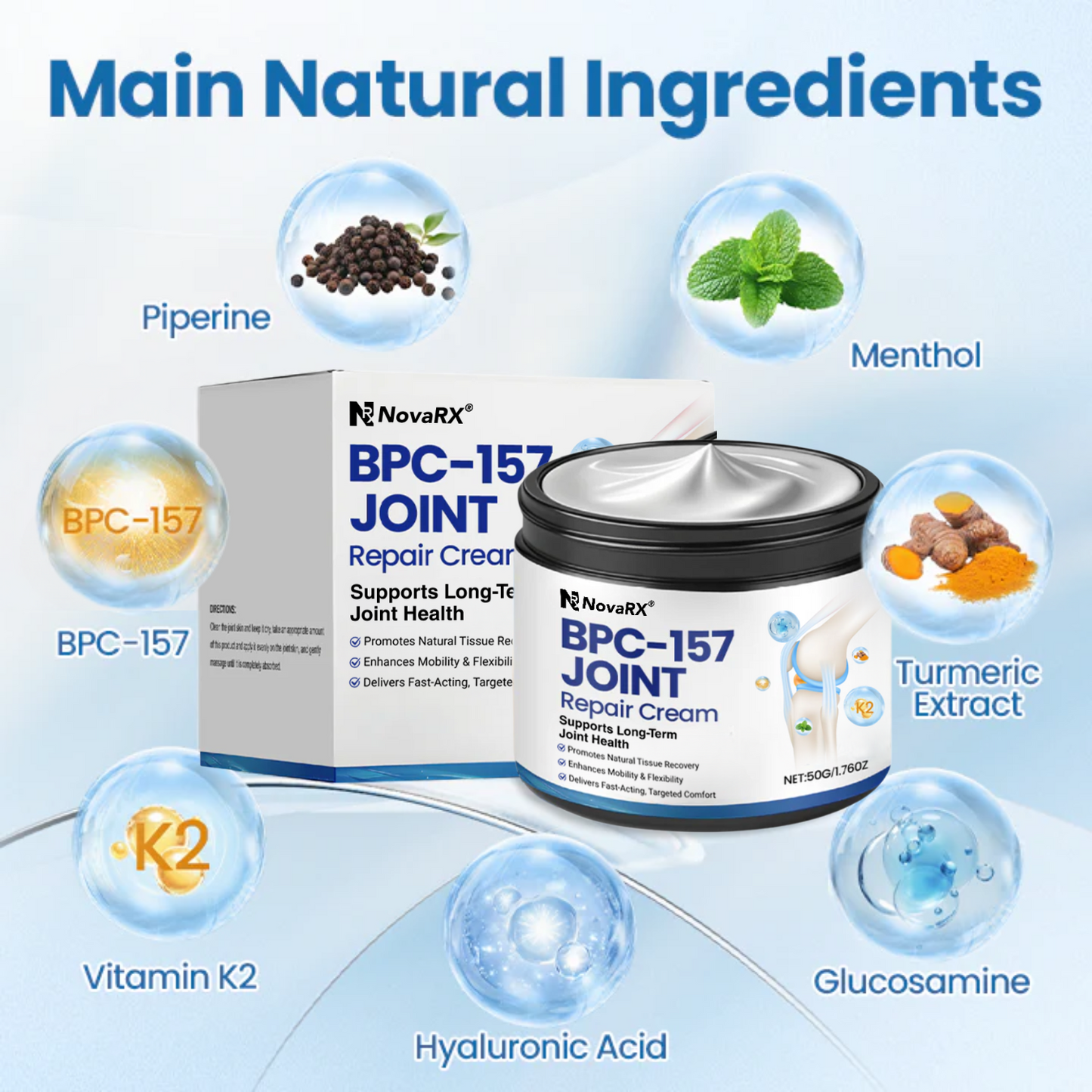 NovaRX® BPC-157 PRO Joint Repair Cream