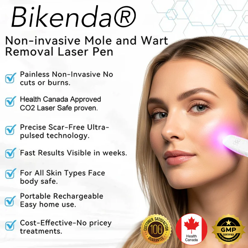 Bikenda® All-in-One CO₂ Laser Eraser Pen | Removes Moles, Warts, Skin Flaws & Pigmentation