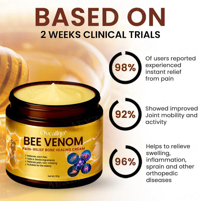 Oveallgo® Bee Venom ULTRA Pain-Relief Bone Healing Cream