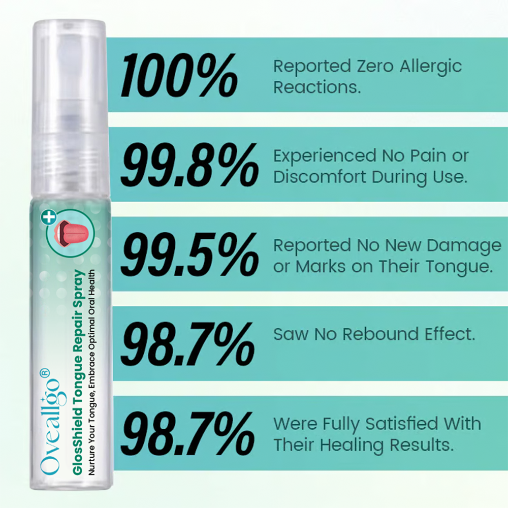Oveallgo® GlosShield ACTIVE Tongue Repair Spray