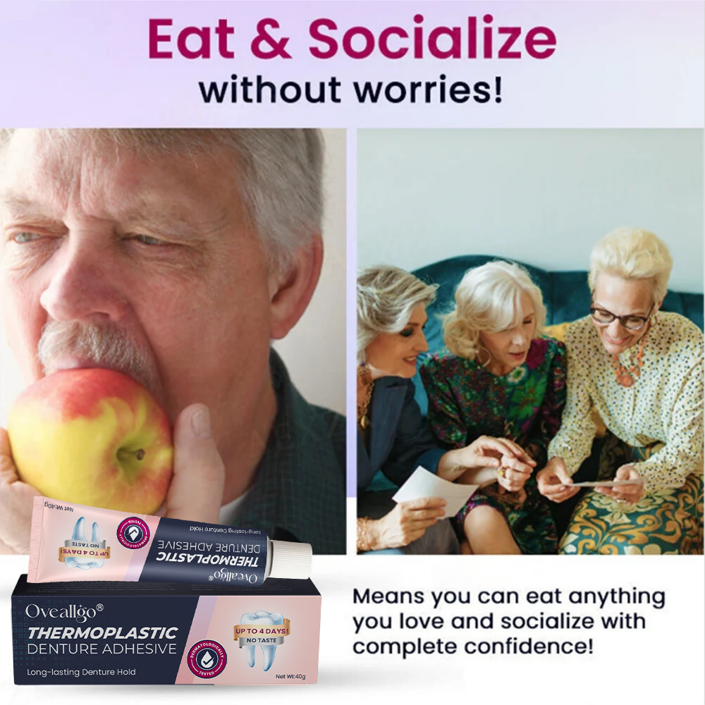 Oveallgo® Thermoplastic PRO Denture Adhesive