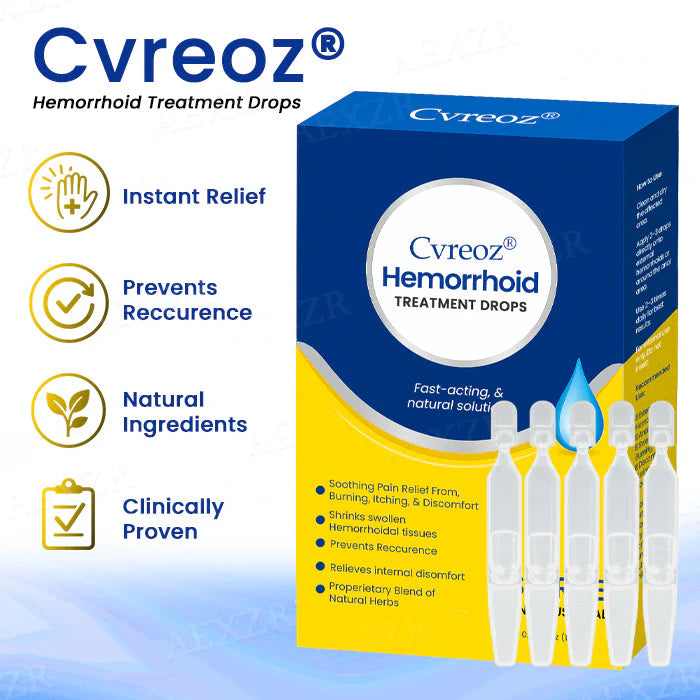 Cvreoz® Hemorrhoid Treatment Drops