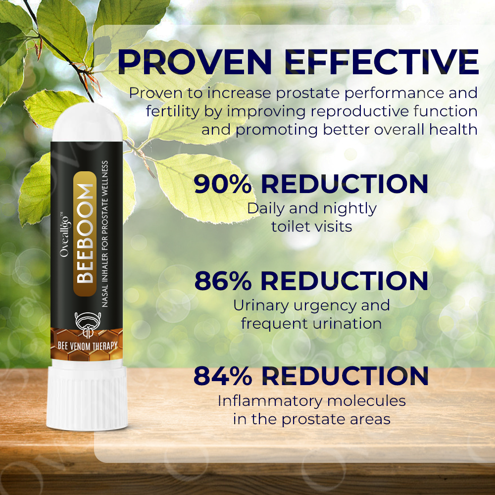 Oveallgo™ BeeBoom Ultimate Nasal Inhaler For Prostate Wellness