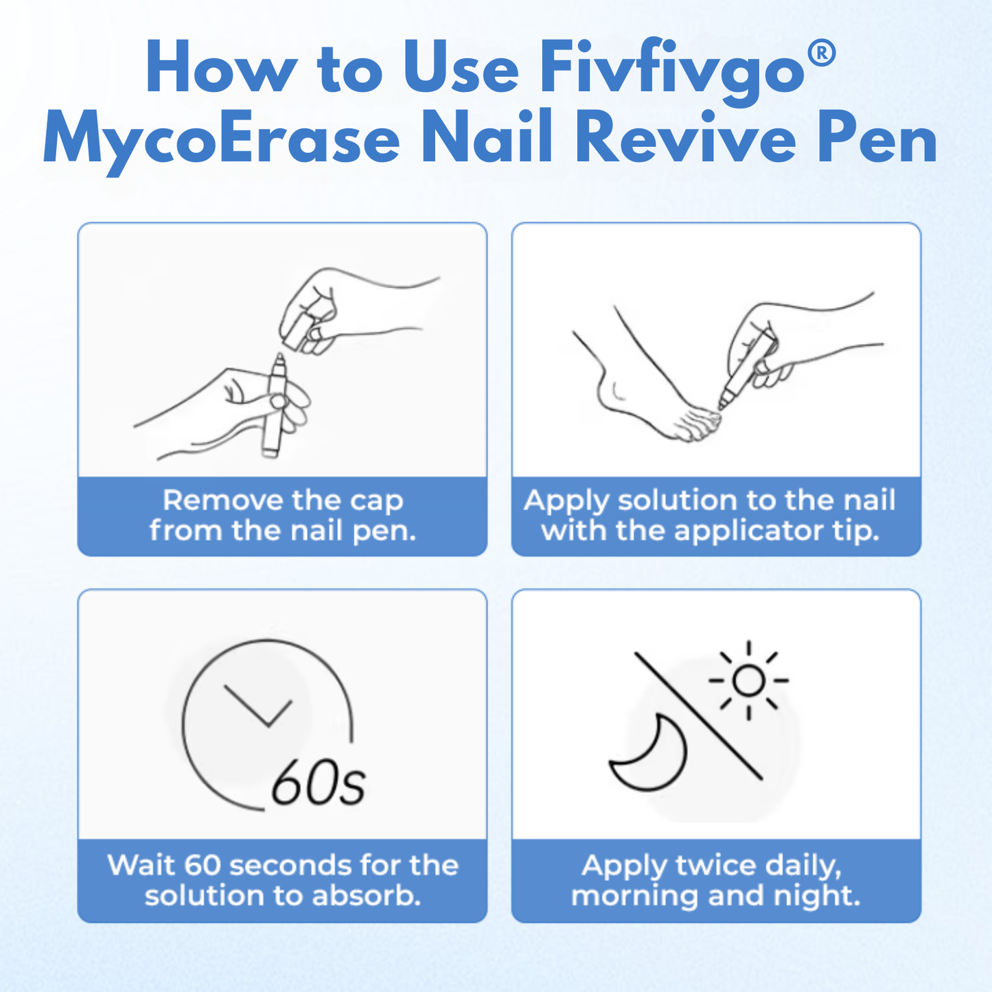 Fivfivgo® MycoErase PRO Nail Revive Pen