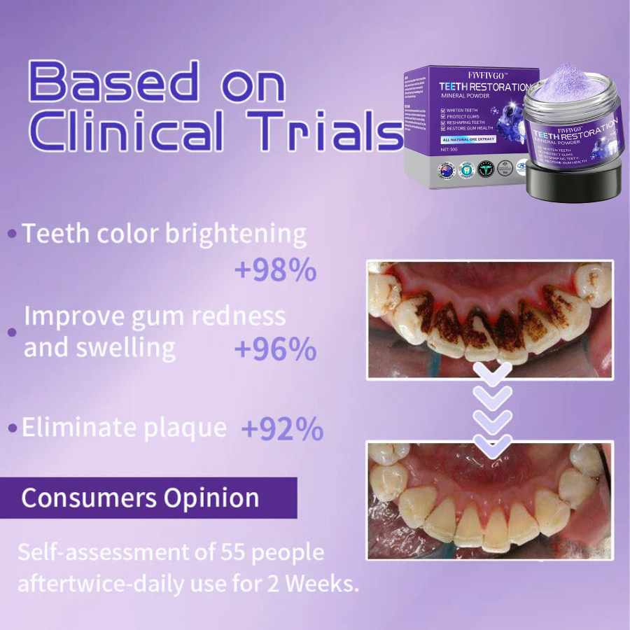 Fivfivgo® ULTRA Teeth Restoration Mineral Powder