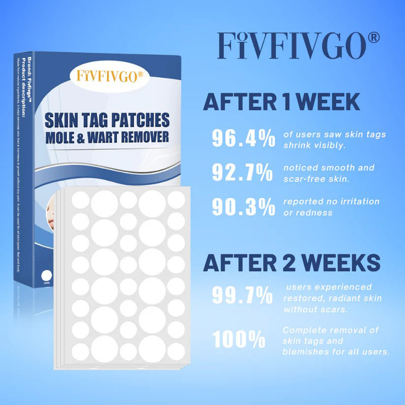 Fivfivgo® Advanced Moles & Warts Removing Skin Tag Patch