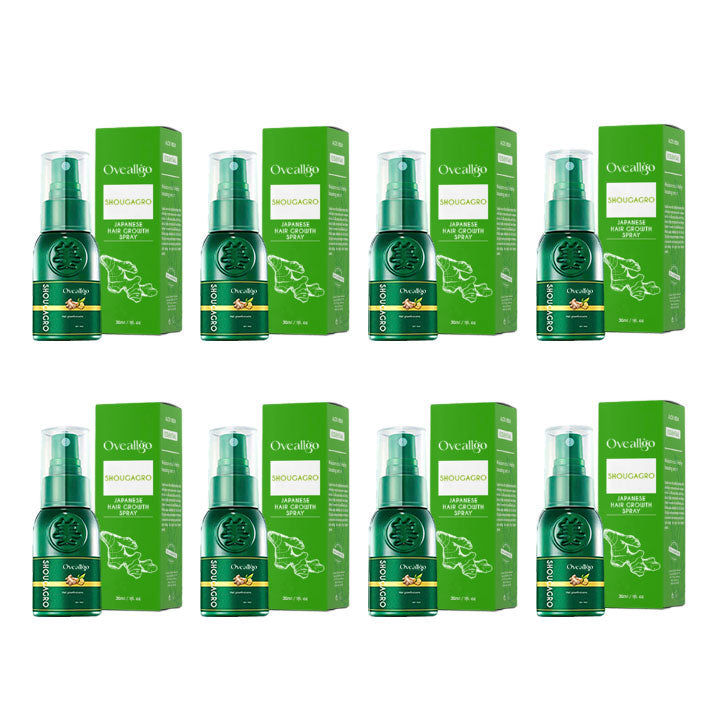 ✅Official Store: Oveallgo™ New ShougaGRO Japanese Hair Growth Spray👨⚕️Endorsed by AHLA (Clinically proven to promote hair regrowth, strengthen follicles, improve scalp health, and combat hair thinning)