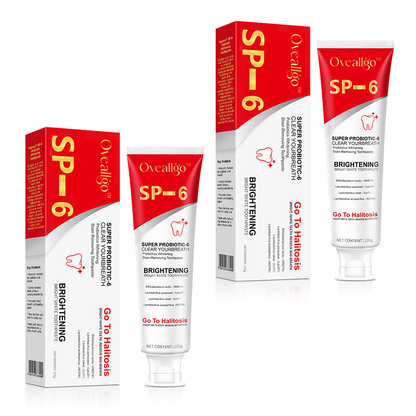 🪥Oveallgo™ Aussie SP-6 Probiotic Ultra Whitening Toothpaste🦷👨‍⚕️Recommendation🔥75% OFF