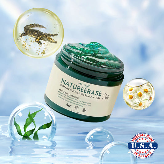 ✅ Official Store: Oveallgo® NatureErase Pro Instant Alligator Oil Mole & Spot Removal Gel
