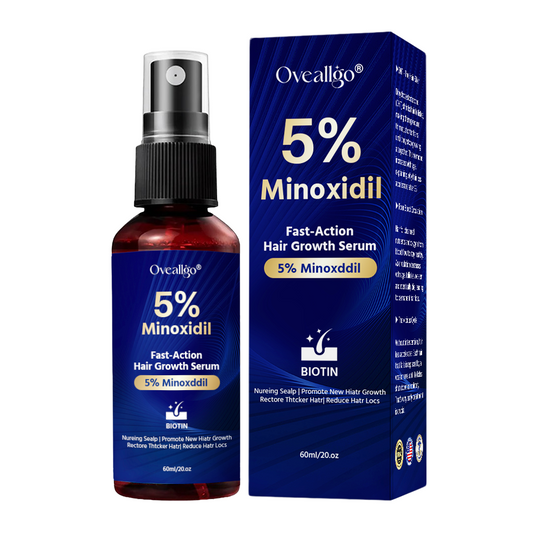 Oveallgo® ULTRA Maximum Strength 5% Minoxidil Fast-Action Hair Growth Serum