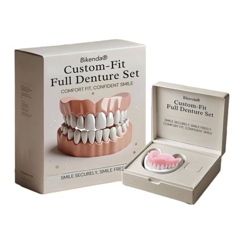 Bikenda® ULTRA Custom-Fit Full Denture Set