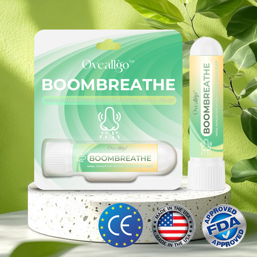 ✅Official Store: Oveallgo™ BoomBreathe Ultra Nasal Inhaler