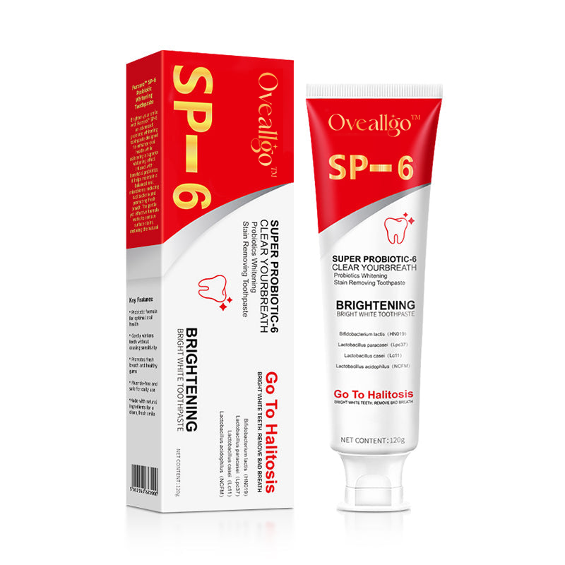 🪥Oveallgo™ Aussie SP-6 Probiotic Ultra Whitening Toothpaste🦷👨‍⚕️Recommendation🔥75% OFF