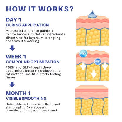 Fivfivgo® PDRN-GLP-1 Cellulite Targeting Reedle Shot Gel