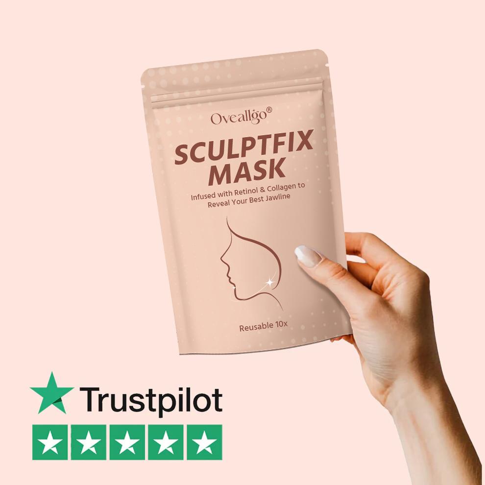 Oveallgo® SculptFix Ultra Mask Infused with Retinol & Collagen to Reveal Your Best Jawline