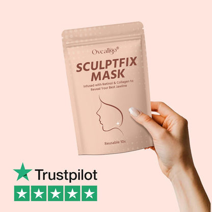 Oveallgo® SculptFix Ultra Mask Infused with Retinol & Collagen to Reveal Your Best Jawline