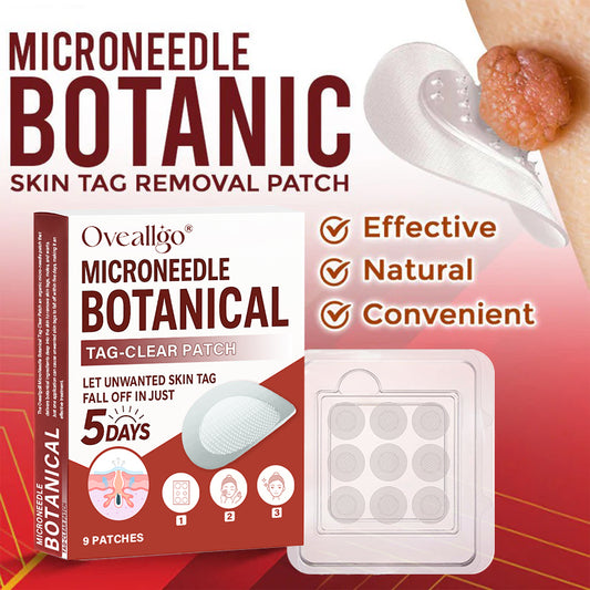 Oveallgo® ULTRA MicroNeedle Botanical Tag-Clear Patch 🇺🇸 Made in the USA