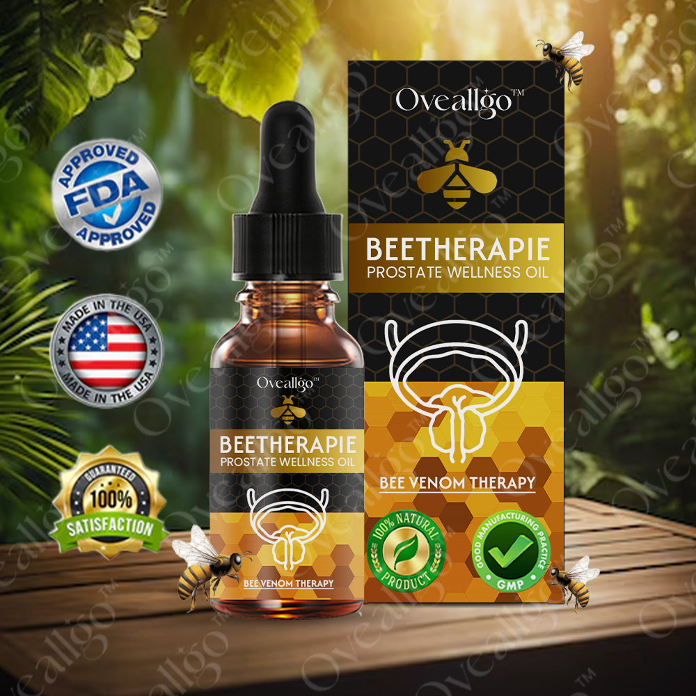 ✅Official Store: Oveallgo™ BeeTherapie Treatment Oil For Prostate Wellness👨‍⚕️USA Urological Association (AUA）Approved (Reducing prostate swelling, pain, discomfort, soreness, and urinary fatigue)